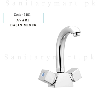 Idrees Sanitary BASIN MIXER AVARI SET Code 3101