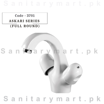 Faisal Sanitary Askari Series (Full Round) Basin Mixer Code 3701