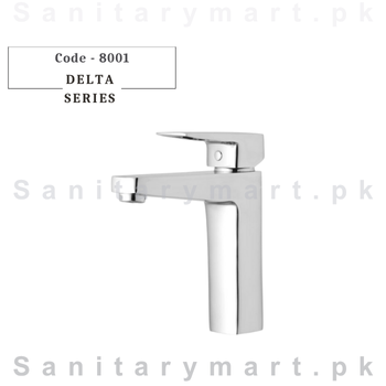 Faisal Sanitary Delta Series (Single Lever) Basin Mixer Code 8001