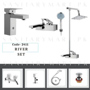 Idrees Sanitary Complete Bath Set RIVER SET Code 2411