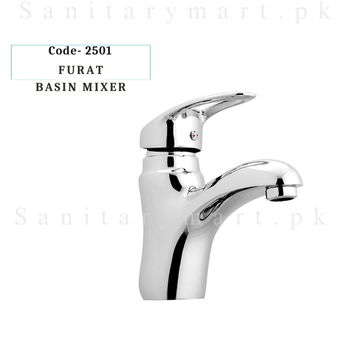 Idrees Sanitary BASIN MIXER FURAT SET Code 2501