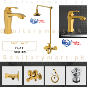 Complete Flat Series Single Lever Set code 6707