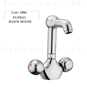 Idrees Sanitary BASIN MIXER GLOBAL SET Code 1901