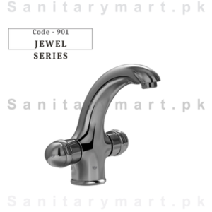 Faisal Sanitary Fittings Jewel Series Basin Mixer Code 901