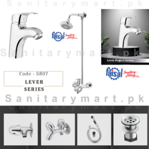 Faisal Sanitary Fittings Complete Project Series Single Lever Set Code 5807