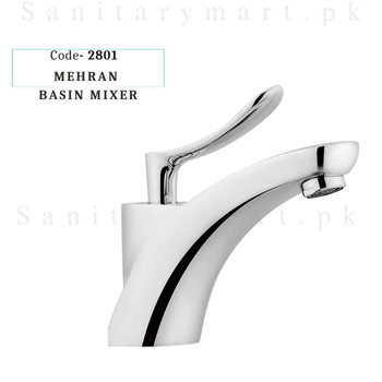 Idrees Sanitary BASIN MIXER MEHRAN SET Code 2801