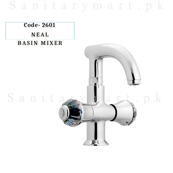 Idrees Sanitary BASIN MIXER NEAL SET Code 2601