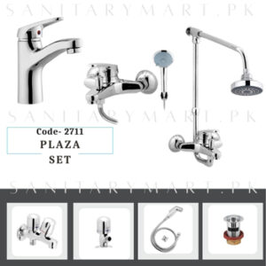 Idrees Sanitary Complete Bath Set PLAZA SET Code 2711