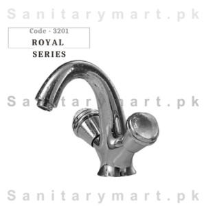 Faisal Sanitary Royal Series Basin Mixer Code 3201