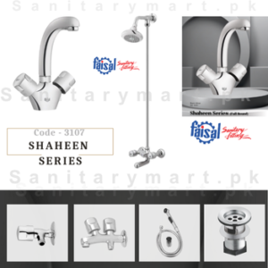 Faisal Sanitary Complete Shaheen Series Single Round code 3107