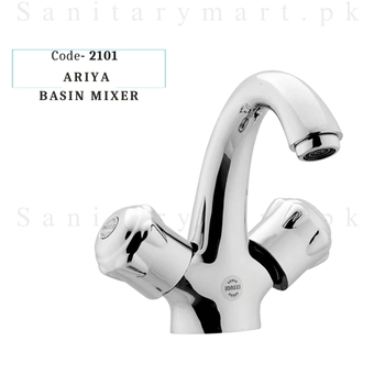 Idrees Sanitary BASIN MIXER ARIYA SET Code 2101