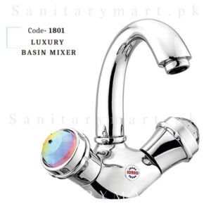 Idrees Sanitary BASIN MIXER LUXURY SET Code 1801