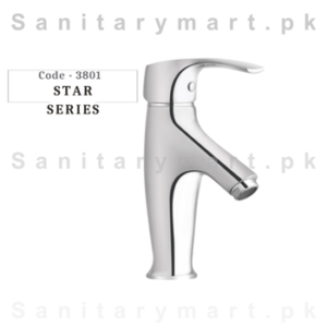 Solar Series (Single Lever) Basin Mixer Code 3801 Faisal Sanitary