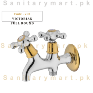 Victorian Double Bib Cock Code 703 Faisal Sanitary Fittings
