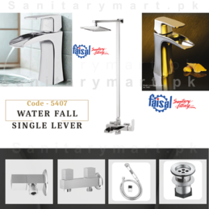 Complete Waterfall Series Single Lever Set code 5407