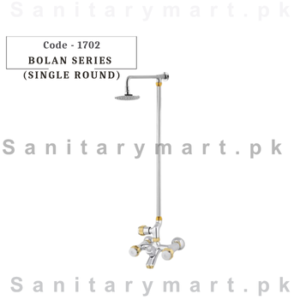 Faisal Sanitary Fittings Bolan Series Wall Shower Code 1702