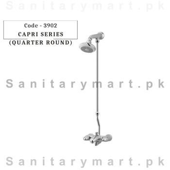 Faisal Sanitary Fittings Capri Series Wall Shower Code 3902