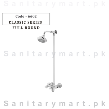 Faisal Sanitary Classic Series Wall Shower Code 6602