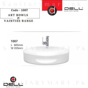 DELL 1007 ART BOWLS & VAINTIES RANGE Code dellab1007 Dell Sanitary Ware