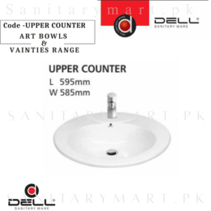 DELL UPPER COUNTER ART BOWLS & VAINTIES RANGE Code delluppercounter Dell Sanitary Ware