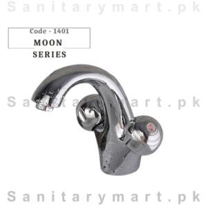 Faisal sanitary fittings Moon Series Basin Mixer Code 1401